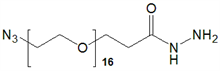 Picture of N<sub>3</sub>-PEG<sub>16</sub>-Hydrzide