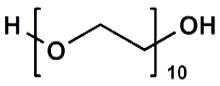 Picture of HO-PEG<sub>10</sub>-OH