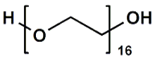 Picture of HO-PEG<sub>16</sub>-OH