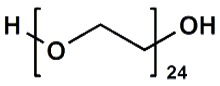 Picture of HO-PEG<sub>24</sub>-OH