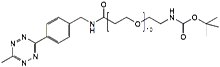 Picture of Methyltetrazine-amino-PEG<sub>10</sub>-CH<sub>2</sub>CH<sub>2</sub>NHBoc