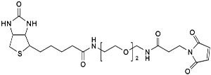 Picture of (+)-Biotin-PEG<sub>2</sub>-NH-Mal