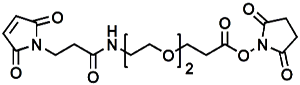 Picture of Maleimide-NH-PEG<sub>2</sub>-CH<sub>2</sub>CH<sub>2</sub>COONHS Ester