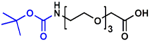 Picture of BocNH-PEG<sub>3</sub>-CH<sub>2</sub>COOH