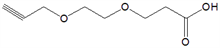 Picture of Propyne-PEG<sub>1</sub>-CH<sub>2</sub>CH<sub>2</sub>COOH