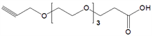 Picture of Propyne-PEG<sub>3</sub>-CH<sub>2</sub>CH<sub>2</sub>COOH