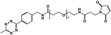 Picture of Methyltetrazine-amino-PEG<sub>7</sub>-CH<sub>2</sub>CH<sub>2</sub>NHMal