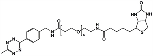 Picture of Methyltetrazine-amino-PEG<sub>6</sub>-Biotin