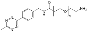 Picture of Methyltetrazine-amino-PEG<sub>9</sub>-amine