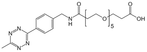 Picture of Methyltetrazine-amino-PEG<sub>5</sub>-CH<sub>2</sub>CH<sub>2</sub>COOH
