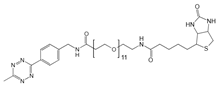 Picture of Methyltetrazine-amino-PEG<sub>11</sub>-Biotin