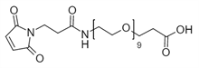 Picture of Mal-NH-PEG<sub>9</sub>-CH<sub>2</sub>CH<sub>2</sub>COOH