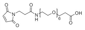 Picture of Maleimide-NH-PEG<sub>6</sub>-CH<sub>2</sub>CH<sub>2</sub>COOH