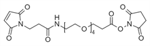 Picture of Maleimide-NH-PEG<sub>4</sub>-CH<sub>2</sub>CH<sub>2</sub>COONHS Ester