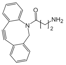 Picture of DBCO-(CH<sub>2</sub>)<sub>2</sub>-NH<sub>2</sub><sup>.</sup>TFA