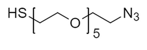 Picture of HS-PEG<sub>5</sub>-CH<sub>2</sub>CH<sub>2</sub>N<sub>3</sub>