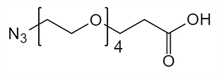 Picture of N<sub>3</sub>-PEG<sub>4</sub>-CH<sub>2</sub>CH<sub>2</sub>COOH