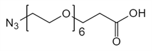 Picture of N<sub>3</sub>-PEG<sub>6</sub>-CH<sub>2</sub>CH<sub>2</sub>COOH