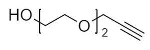 Picture of HC≡C-CH<sub>2</sub>-PEG<sub>2</sub>-OH