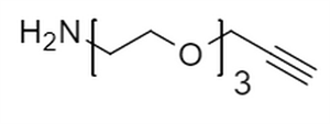 Picture of HC≡C-CH<sub>2</sub>-PEG<sub>3</sub>-NH<sub>2</sub>
