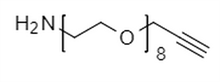 Picture of HC≡C-CH<sub>2</sub>-PEG<sub>8</sub>-NH<sub>2</sub>