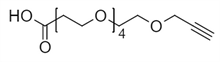 Picture of Propyne-PEG<sub>4</sub>-CH<sub>2</sub>CH<sub>2</sub>COOH