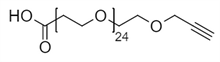 Picture of Propyne-PEG<sub>24</sub>-CH<sub>2</sub>CH<sub>2</sub>COOH