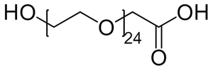 Picture of HO-PEG<sub>24</sub>-CH<sub>2</sub>COOH