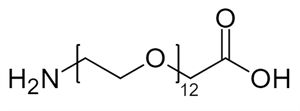 Picture of H<sub>2</sub>N-PEG<sub>12</sub>-CH<sub>2</sub>COOH