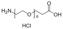 Picture of H<sub>2</sub>N-PEG<sub>6</sub>- CH<sub>2</sub>CH<sub>2</sub>COOH