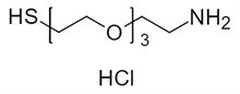 Picture of HS-PEG<sub>3</sub>-CH<sub>2</sub>CH<sub>2</sub>NH<sub>2</sub>