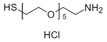 Picture of HS-PEG<sub>5</sub>-CH<sub>2</sub>CH<sub>2</sub>NH<sub>2</sub>