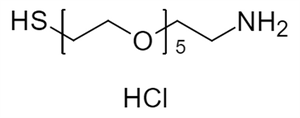 Picture of HS-PEG<sub>5</sub>-CH<sub>2</sub>CH<sub>2</sub>NH<sub>2</sub>