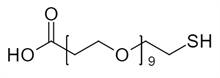 Picture of HS-PEG<sub>9</sub>-CH<sub>2</sub>CH<sub>2</sub>COOH