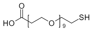 Picture of HS-PEG<sub>9</sub>-CH<sub>2</sub>CH<sub>2</sub>COOH
