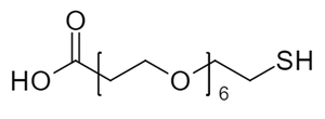 Picture of HS-PEG<sub>6</sub>-CH<sub>2</sub>CH<sub>2</sub>COOH
