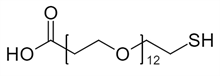 Picture of HS-PEG<sub>12</sub>-CH<sub>2</sub>CH<sub>2</sub>COOH