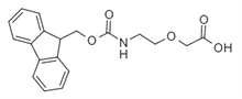 Picture of Fmoc-NH-PEG<sub>1</sub>-CH<sub>2</sub>COOH