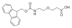 Picture of Fmoc-NH-PEG<sub>1</sub>-CH<sub>2</sub>CH<sub>2</sub>COOH