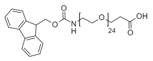 Picture of Fmoc-NH-PEG<sub>24</sub>-CH<sub>2</sub>CH<sub>2</sub>COOH