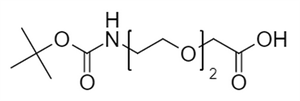 Picture of BocNH-PEG<sub>2</sub>-CH<sub>2</sub>COOH