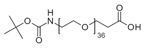 Picture of Boc-NH-PEG<sub>36</sub>-CH<sub>2</sub>CH<sub>2</sub>COOH