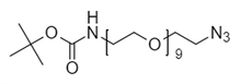 Picture of BocNH-PEG<sub>9</sub>-CH<sub>2</sub>CH<sub>2</sub>N<sub>3</sub>