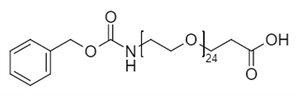 Picture of CBZ-NH-PEG<sub>24</sub>-CH<sub>2</sub>CH<sub>2</sub>COOH