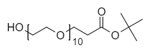Picture of HO-PEG<sub>10</sub>-CH<sub>2</sub>CH<sub>2</sub>COO<sup>t</sup>Bu