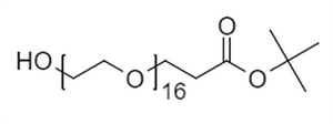 Picture of HO-PEG<sub>16</sub>-CH<sub>2</sub>CH<sub>2</sub>COO<sup>t</sup>Bu