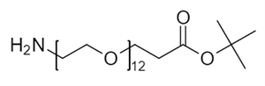 Picture of H<sub>2</sub>N-PEG<sub>12</sub>-CH<sub>2</sub>CH<sub>2</sub>COO<sup>t</sup>Bu