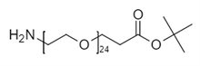 Picture of H<sub>2</sub>N-PEG<sub>24</sub>-CH<sub>2</sub>CH<sub>2</sub>COO<sup>t</sup>Bu
