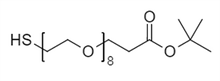 Picture of HS-PEG<sub>8</sub>-CH<sub>2</sub>CH<sub>2</sub>COO<sup>t</sup>Bu