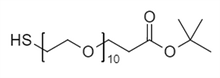 Picture of HS-PEG<sub>10</sub>-CH<sub>2</sub>CH<sub>2</sub>COO<sup>t</sup>Bu
